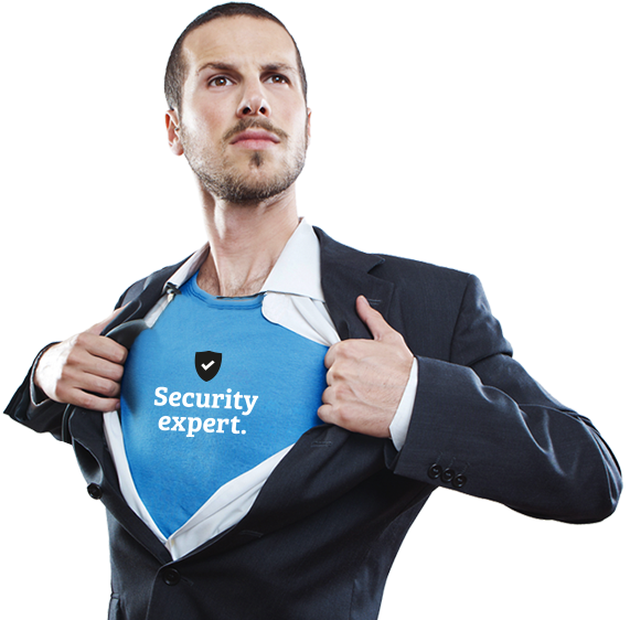 Security expert hero